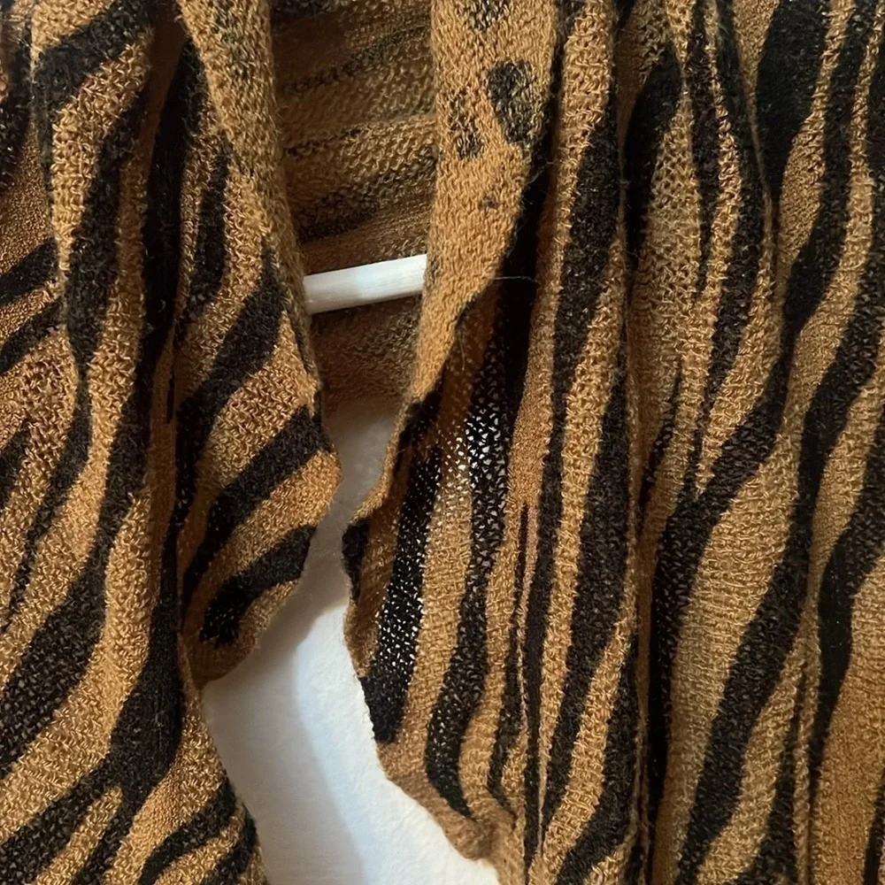 Animal print scarf mob wife